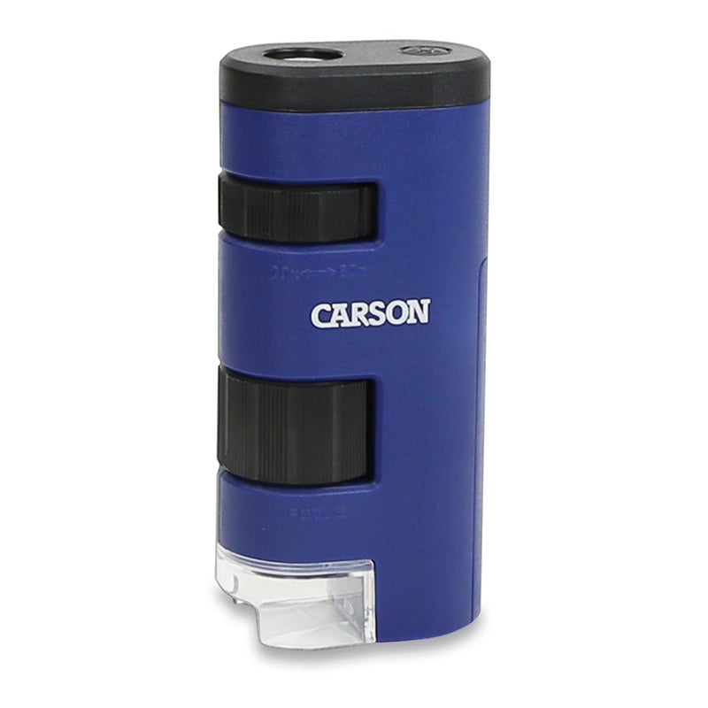 Carson Pocket Micro 20x-60x LED Pocket Microscope Handheld STEM Toy (MM-450) - Image 3