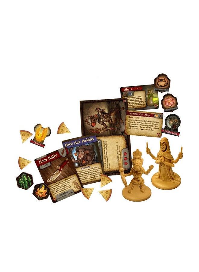 Plaid Hat Games - Mice & Mystics Heart Of Glorm Board Game Expansion ; Cooperative Adventure Game ; Family Game For Adults And Kids ; Ages 8+ ; 14 Players ; Average Playtime 90 Minutes ; Made By Plaid Hat Games - Image 1