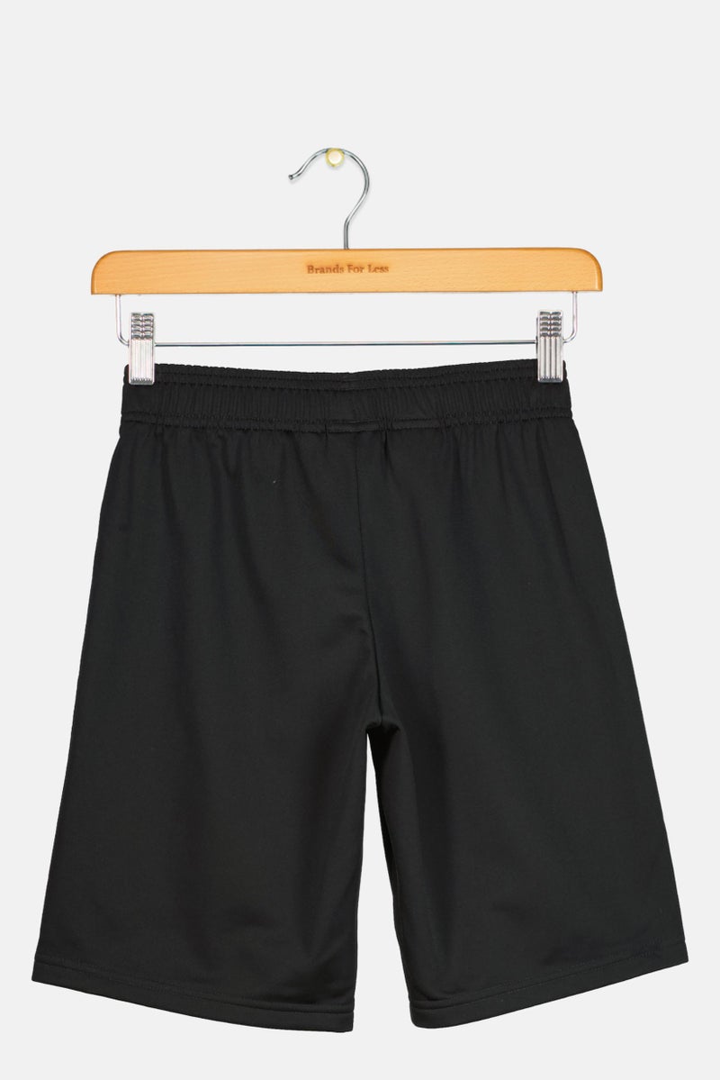 adidas Originals Kids Boy Sportswear Fit Running Shorts, Black  - Image 2