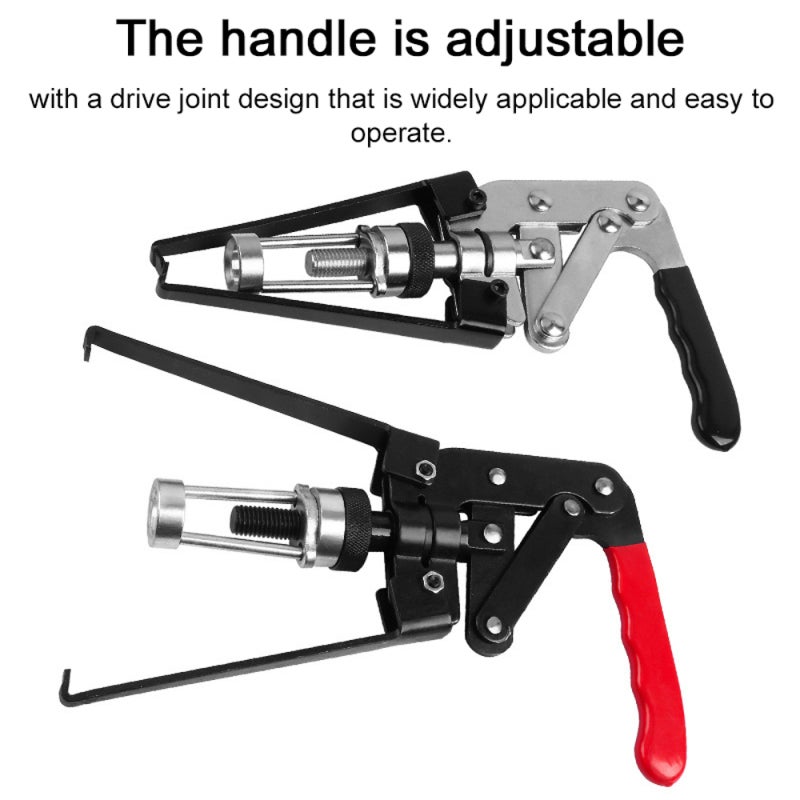 Car Valve Spring Remover: Black Adjustable Dual-Claw Heat-Treated - Antislip Comfort Grip Valve Spring Puller for Auto Repair Narrow Spaces - Image 5
