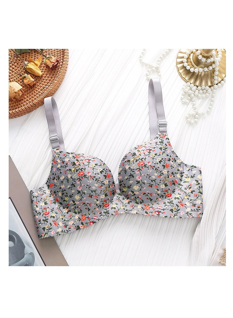 2 Pieces Ladies Seamless Push UP Bra  - Image 3