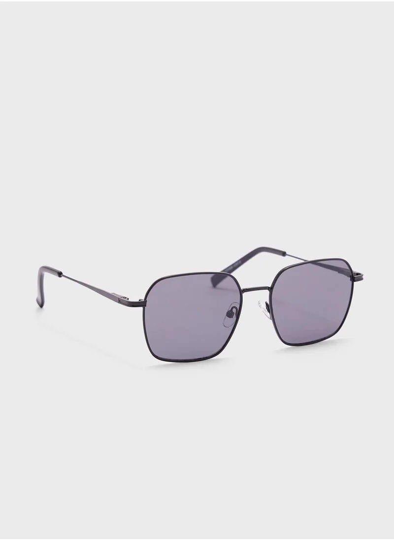 سفنتي فايف Rectengular Sunglasses