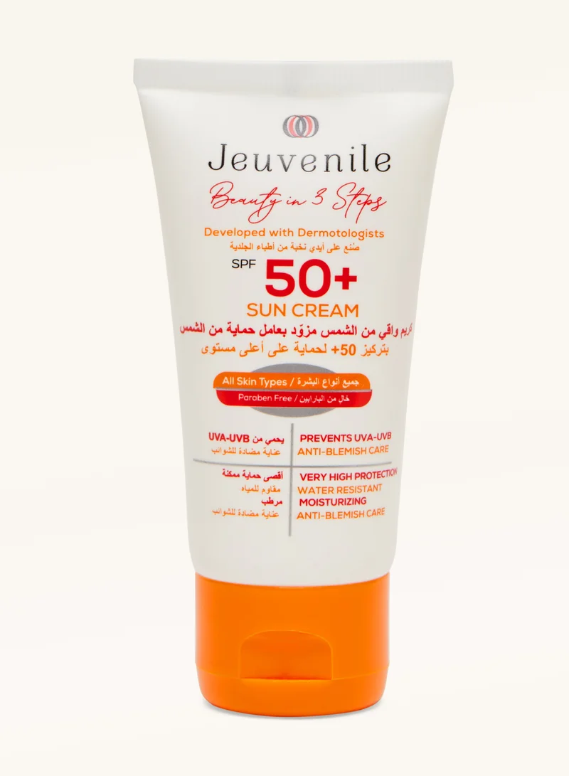 Jeuvenile SPF 50+ Anti Spot High Protection Sunscreen  50ml