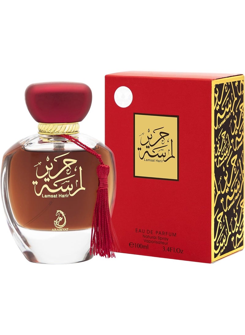عطر لمسات حرير من أرابيات، ماء عطر للرجال والنساء، عطر عربي يدوم طويلاً، 100 مل