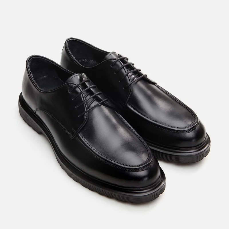 Hotiç 02Ayh292780A100 Leather Black Men's Casual Shoes