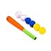 CeleMoon 165 Inch Mini Size Soft Kids Foam Baseball Bat Toy Set with 6 Balls for Toddler Age 3 Years Old Indoor Outdoor Sport T Ball Bat Playing Game Orange - Image 4