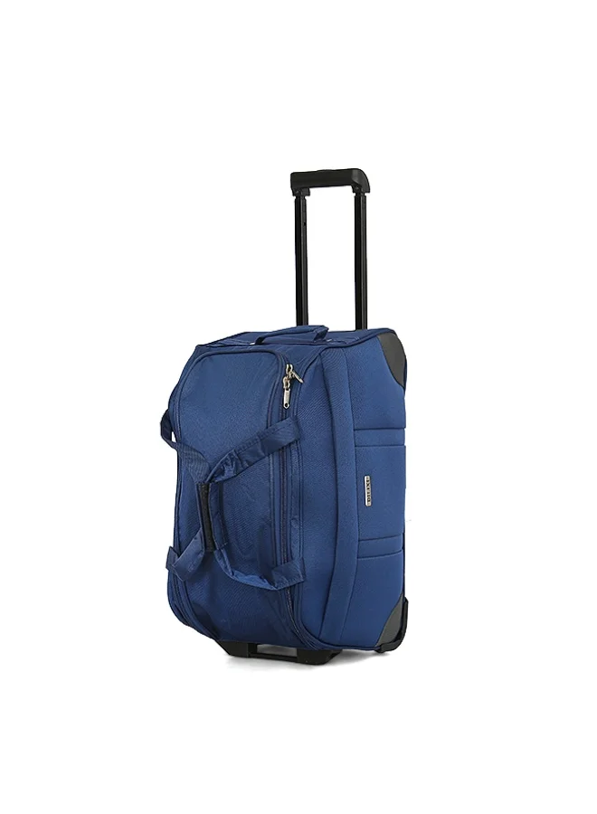 ديليكسي DILIXI Duffle Bag Set, 3 Pieces, Blue, Soft Oxford Fabric, Wheeled with Telescopic Handle