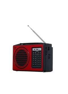 ماركة غير محددة جهاز استقبال محمول متعدد الترددات IS-R805AC قابل لاعادة الشحن وبثلاث موجات اف ام/ايه ام/ اس دبليو، راديو منزلي ستيريو مع مكبر صوت يعمل بالبلوتوث  - Image 1