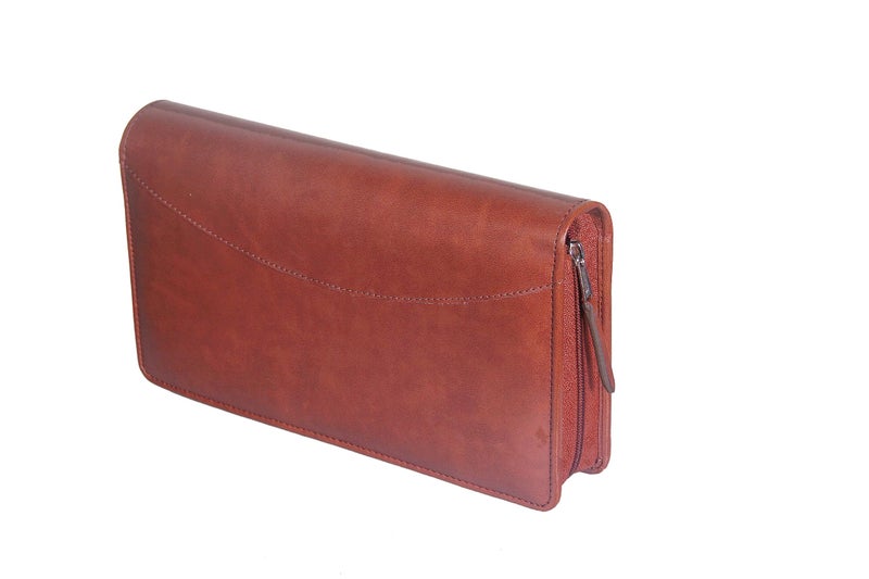 Sukeshcraft Multiple Cheque Book Holder | 8 Digit Calculator Finiancial Note pad - Image 1