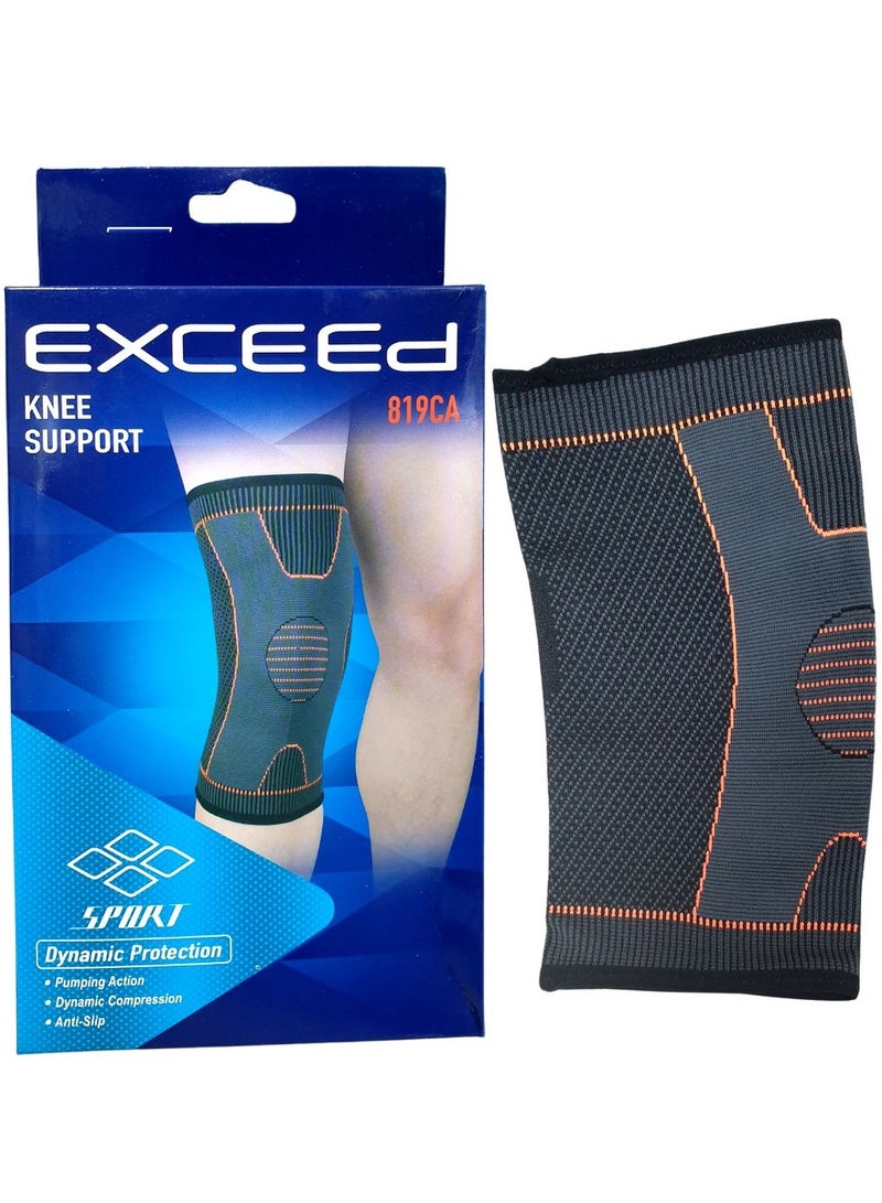 Exceed Sports Men's & Women's Pain Relief Compression Knee Support Sleeve For Left and Right - Image 1