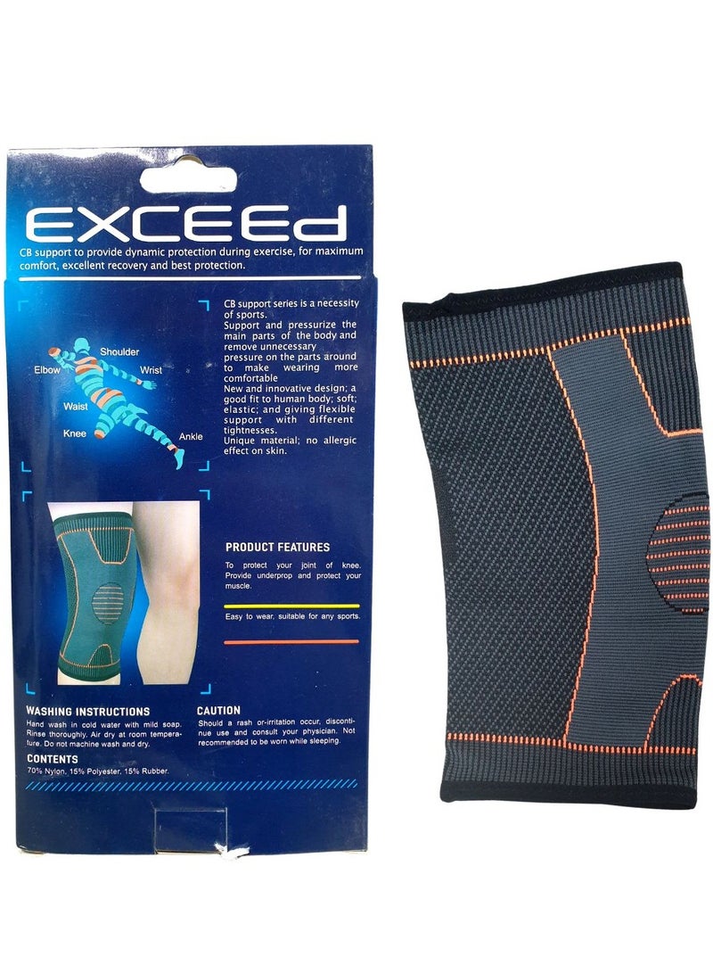 Exceed Sports Men's & Women's Pain Relief Compression Knee Support Sleeve For Left and Right - Image 2
