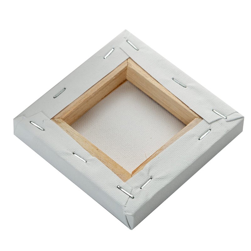 SL crafts قماش صغير ممتد مقاس 4 × 4 بوصة (1 من 6 لوحات قماشية صغيرة) - Image 5