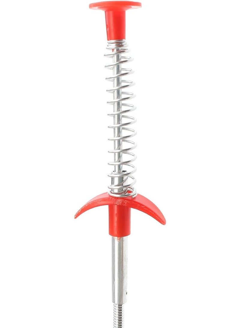 Magic multi-purpose drain snake for drains, sinks, and bathtubs with a hanging hook - Image 2