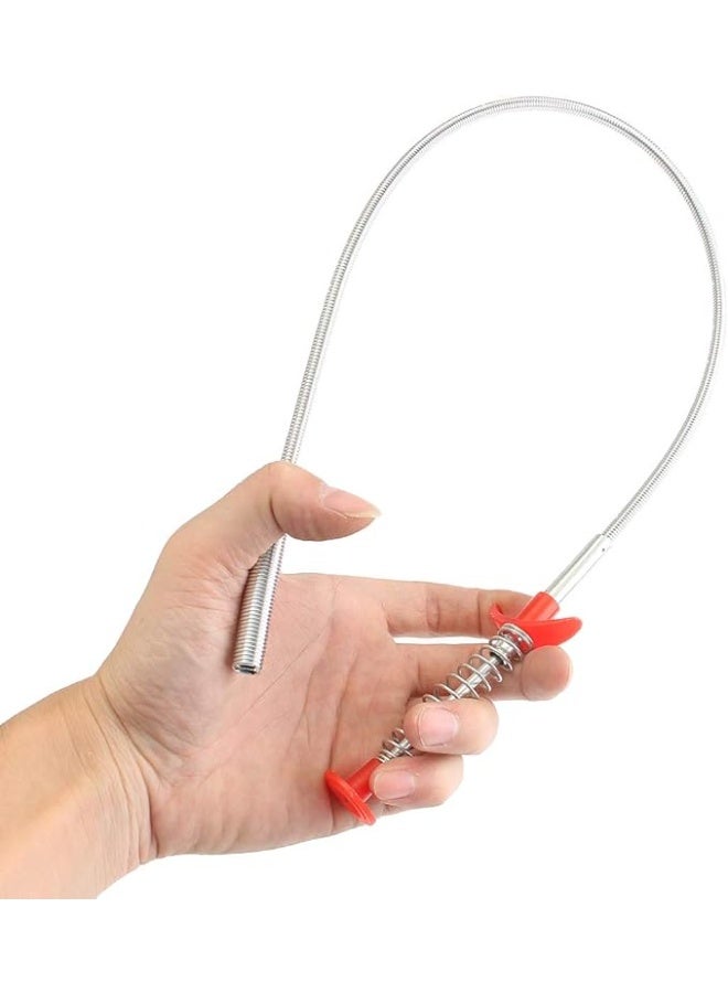 Magic multi-purpose drain snake for drains, sinks, and bathtubs with a hanging hook - Image 4