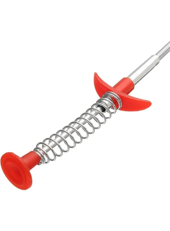 Magic multi-purpose drain snake for drains, sinks, and bathtubs with a hanging hook - Image 3