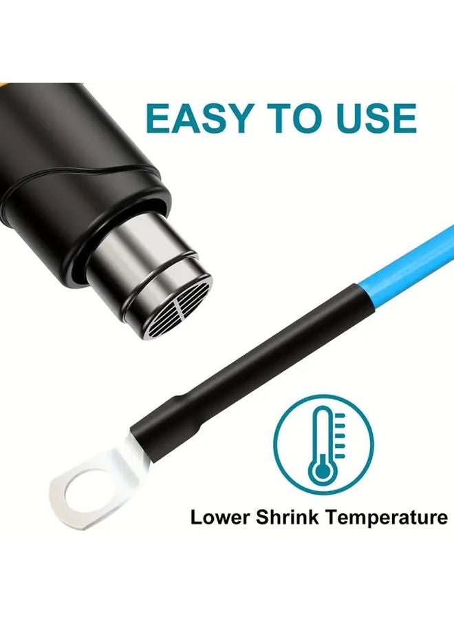 12mm Black Heavy Duty Double Wall Heat Shrink Tube Waterproof Insulated Wire Protector - Image 4