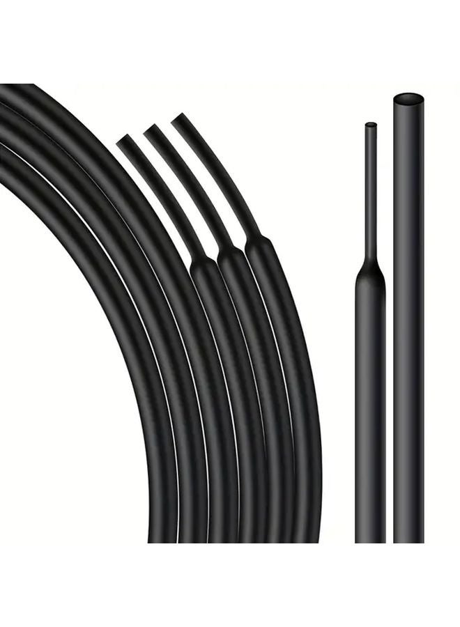 12mm Black Heavy Duty Double Wall Heat Shrink Tube Waterproof Insulated Wire Protector - Image 2