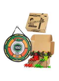 Zing Air Storm Wrist Bow Pack - Includes 2 Wrist Bows, 6 Arrows And 1 Target, Launches Up To 45 Feet, Safe For Indoor Play  - Image 2