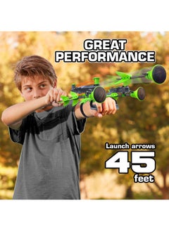 Zing Air Storm Wrist Bow Pack - Includes 2 Wrist Bows, 6 Arrows And 1 Target, Launches Up To 45 Feet, Safe For Indoor Play  - Image 5