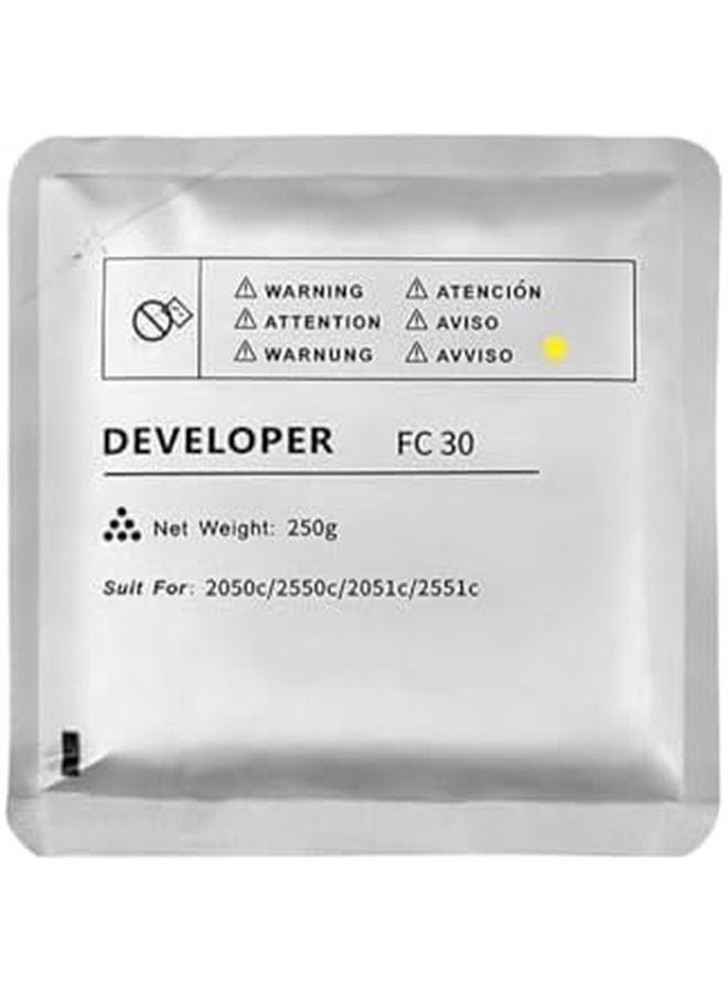 مطور أصفر متوافق مع طابعات إبسون 2050C و2550C و2051C و2551C ونساخة 250 جرام - Image 1
