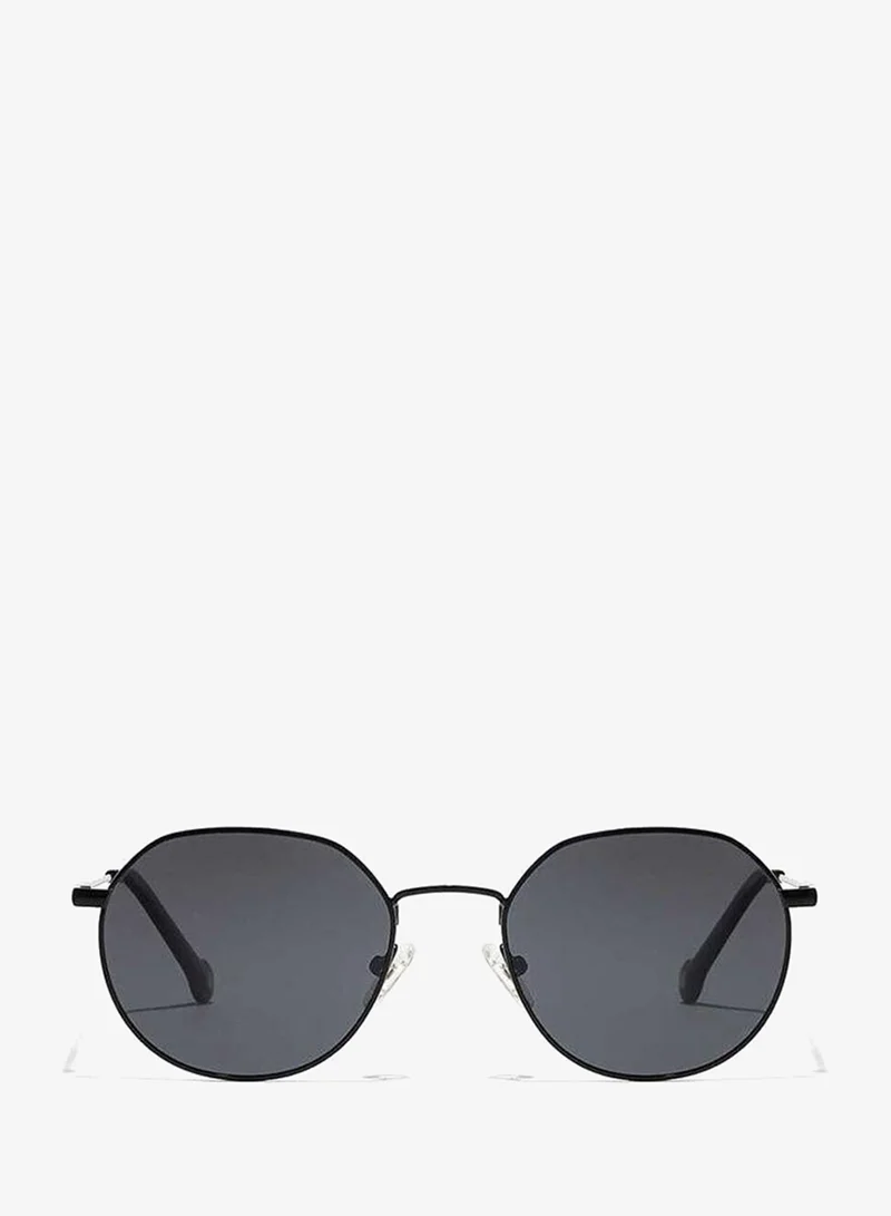 30Sundays 30Sundays WANDERLUST Polarised,Men Sunglasses, Round Sunglasses, UV Protection: UV400 (Black,Black)