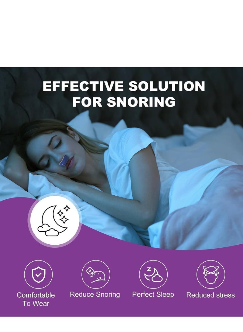 Plan A Electric Anti Snoring Device, Double Vents Improve Sleep Breathing - Sleep Apnea Treatment - Suitable for Men and Women - Portable and Easy to Use, USB Rechargeable, Quiet and Comfortable Sleep - Image 3