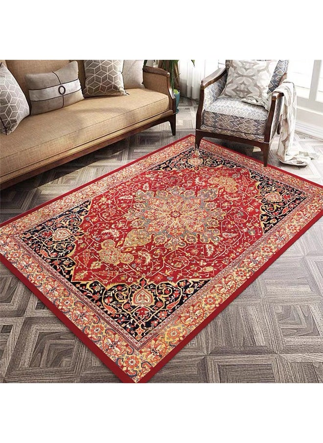 NKX American Style Anti Slip Rugs Soft Modern Carpets 200X300 CM (Drop Plastic Crystal Velvet)  - Image 1