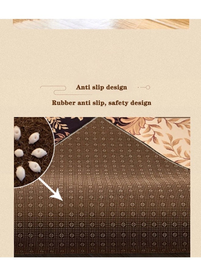 NKX American Style Anti Slip Rugs Soft Modern Carpets 200X300 CM (Drop Plastic Crystal Velvet)  - Image 5