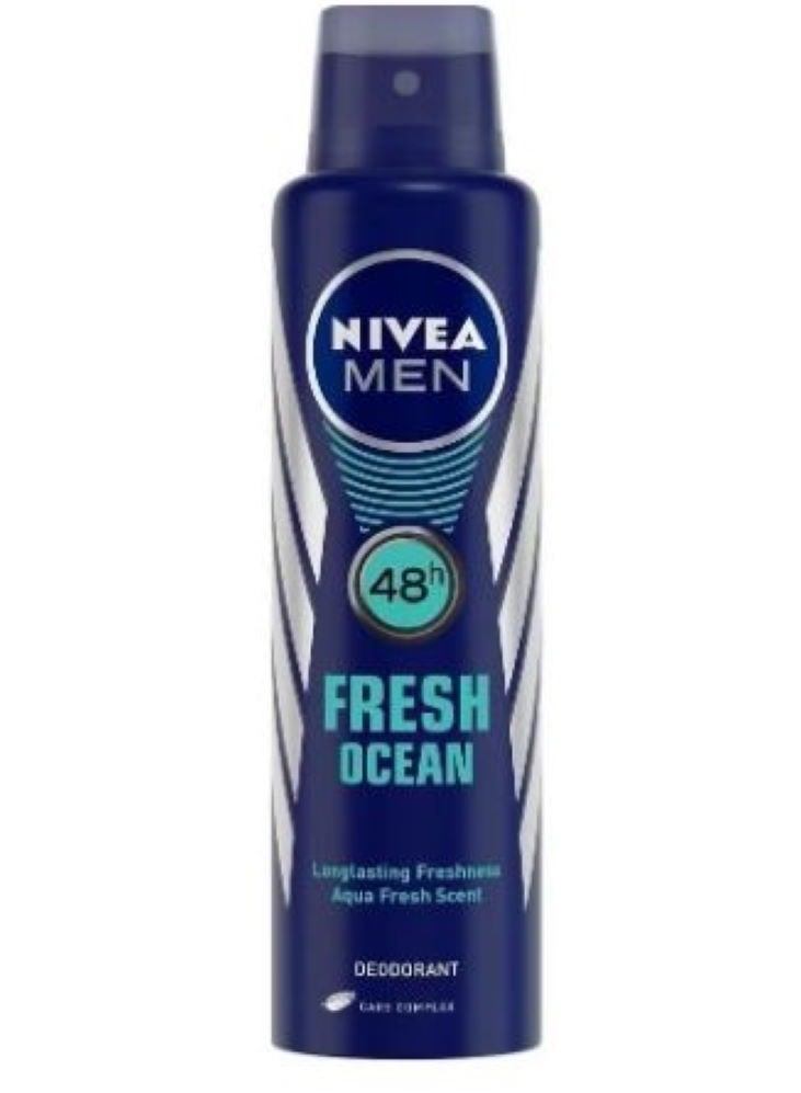 نيفيا بخاخ مزيل عرق رجالي فريش اوشين 150 مل