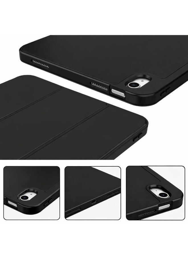 VR Creative Smart Case for Apple iPad (A16) 11th Generation 11 Inch 2025/ iPad 10th Generation 10.9 Inch 2022 Case – with Pencil Holder, Slim Tablet Cover with Soft TPU Back, Auto Wake/Sleep (Black) - Image 5