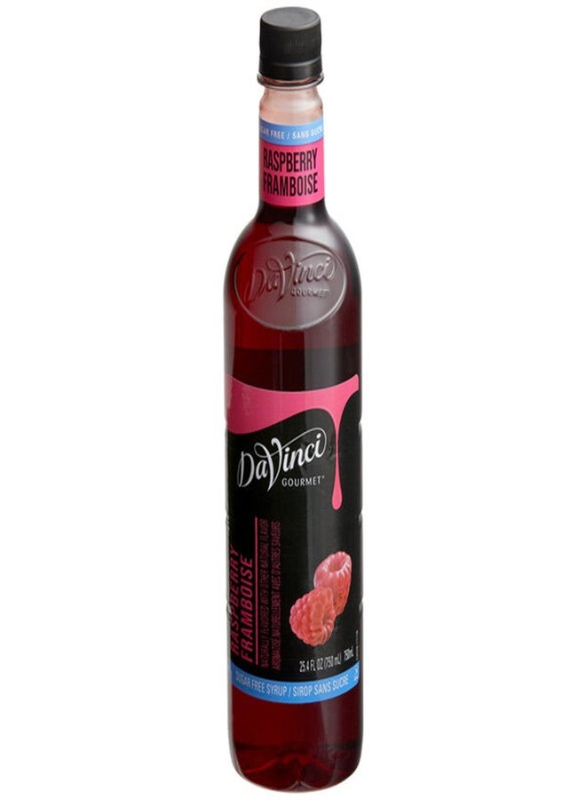 FixtureDisplays Gourmet Sugar Free Raspberry Flavoring/Fruit Syrup 750 mL WS-711SYPSF4RBY-NF - Image 1