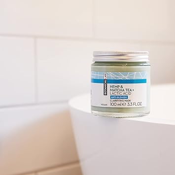 Botanical Lab Hemp Matcha Clarifying Face Mask 100ml Green Green Tea 100 millilitre - Image 4