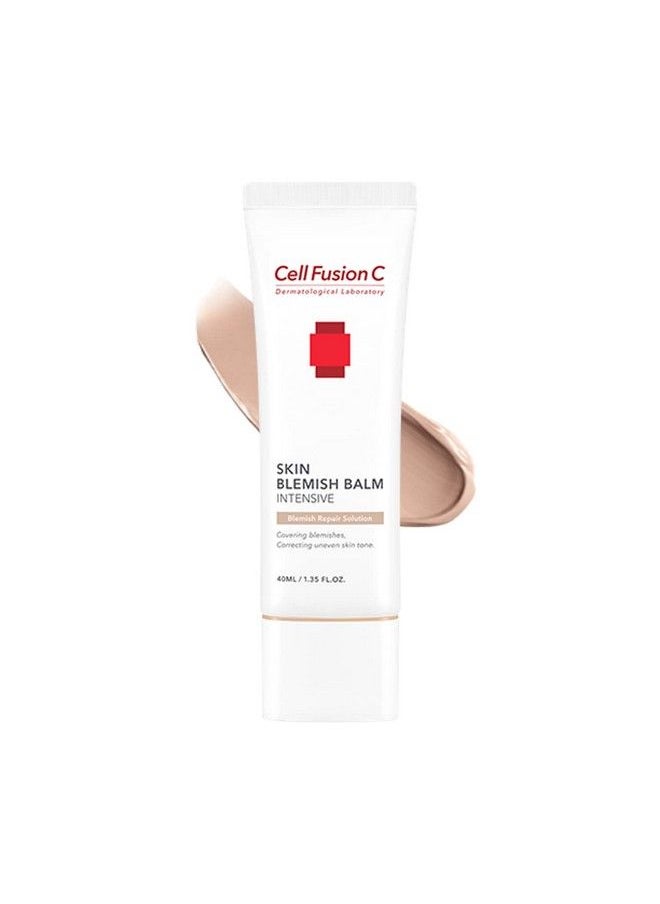 Cell Fusion C Skin Blemish Balm Intensive 40ml : Tinted Moisturizer BB Cream Natural Foundation Dermatologist tested  - Image 2