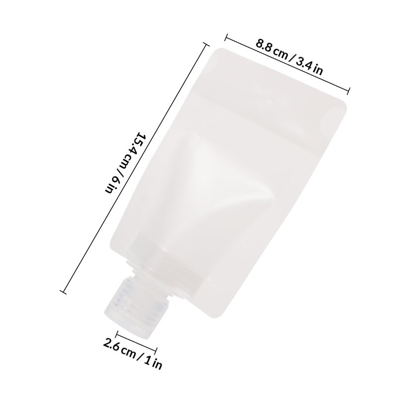 Portable Lotion Sample Bags, Gentle Material with Strong Airtightness for Cosmetics - Image 2