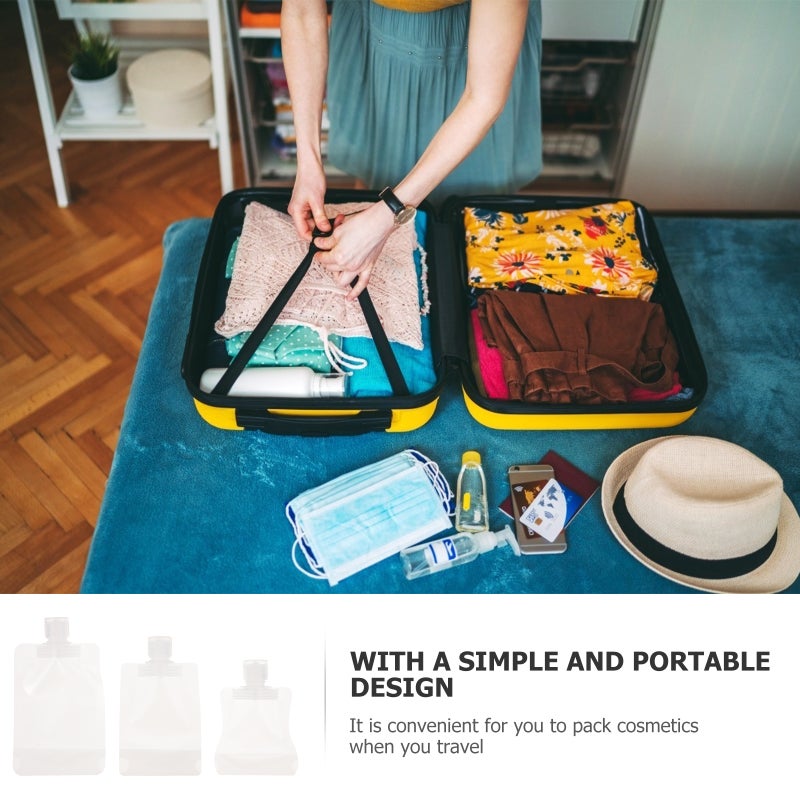 Portable Lotion Sample Bags, Gentle Material with Strong Airtightness for Cosmetics - Image 5