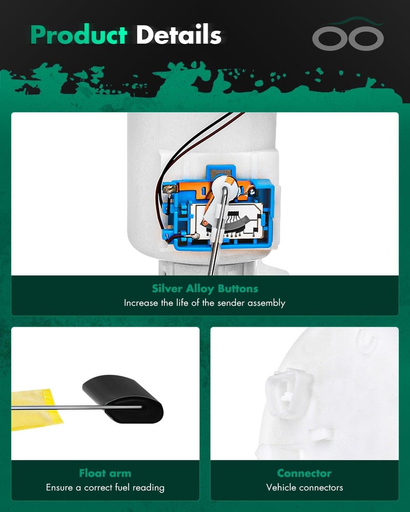 SCITOO مجموعة مضخة الوقود الكهربائية عالية الأداء من SCITOO لسيارات هيونداي وكيا - Image 3