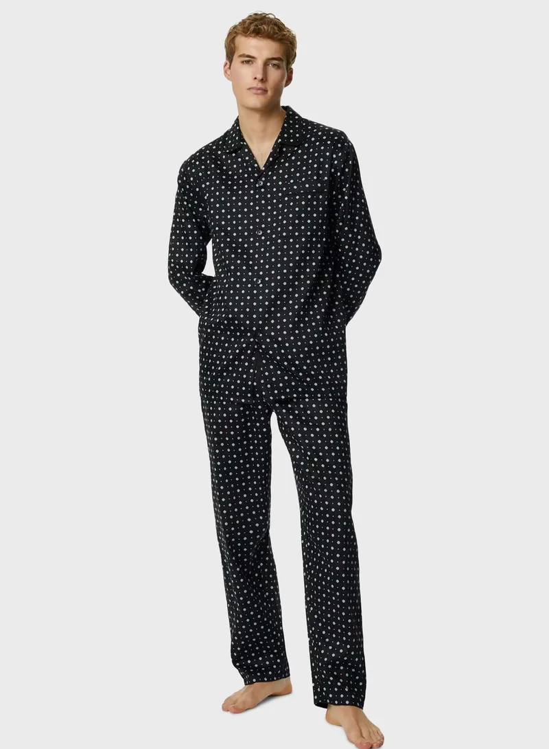 Marks & Spencer All Over Print Pyjama Set