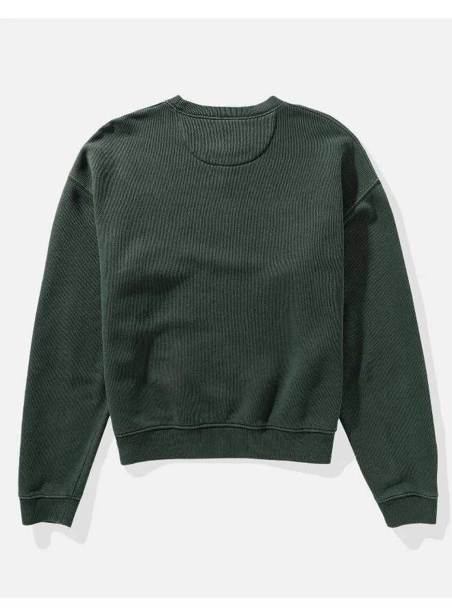 امريكان ايجل AE Relaxed Crew Neck Sweatshirt
