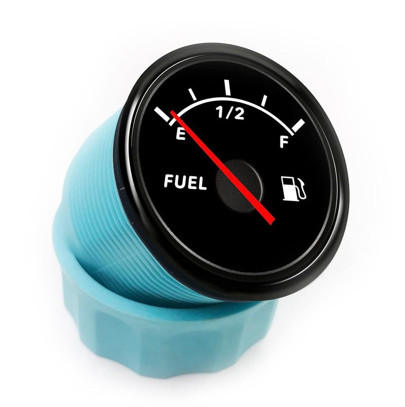 DunkTeam 52mm Marine Fuel Level Gauge with Backlight for Boats and Vehicles - Image 4