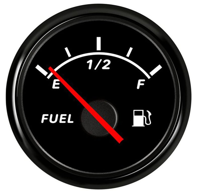 DunkTeam 52mm Marine Fuel Level Gauge with Backlight for Boats and Vehicles - Image 1