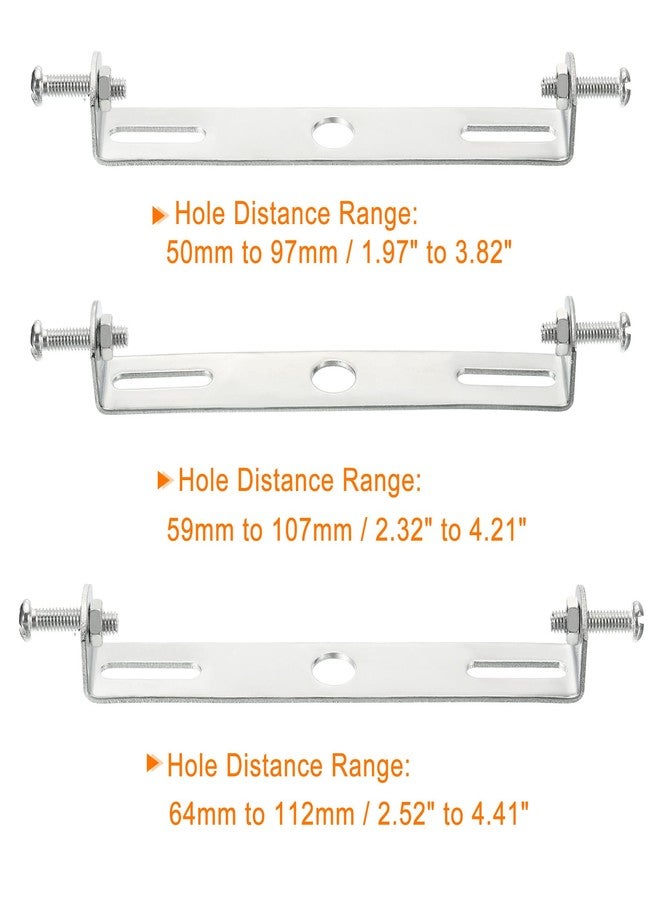 ميكسينيتي لوحة تثبيت إضاءة السقف من ميكانيكسي، 105 مم، 115 مم، 120 مم، دعامة تثبيت تركيبات الإضاءة، عارضة إضاءة للثريات المنزلية والمكتبية، عبوة من 6 قطع - Image 4