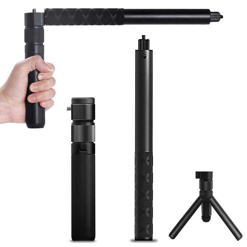 Adofys 3 in 1 Bullet Time Handle with Foldable Tripod Extension Monpod Rod for Insta360 One X4, X3 One X 2 / Insta360 One X Accessories - Image 1