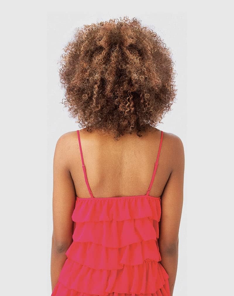 Vanessa Synthetic Hair Half Wig - La Jay - Curly Jerry Curl Afro Style - Image 3