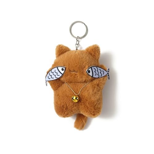 SALTY Meow Gotcha Bag charm | Key Ring for Handbags | keychain for girls cute |Aesthetic Phone charms Car Key chain | Travel Accessories | Ideal for Gifting - Image 1