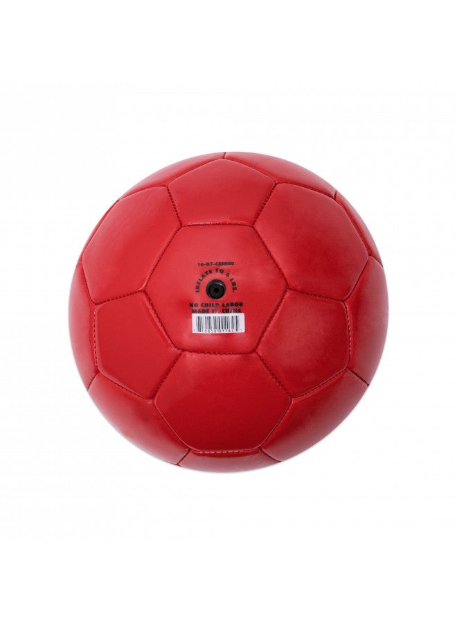 Champion Sports Champion Sports Extreme Series Soccer Ball, Size 3 - Youth League, All Weather, Soft Touch, Maximum Air Retention - Kick Balls for Kids Under 8 - Competitive and Recreational Futbol Games, Red - Image 2