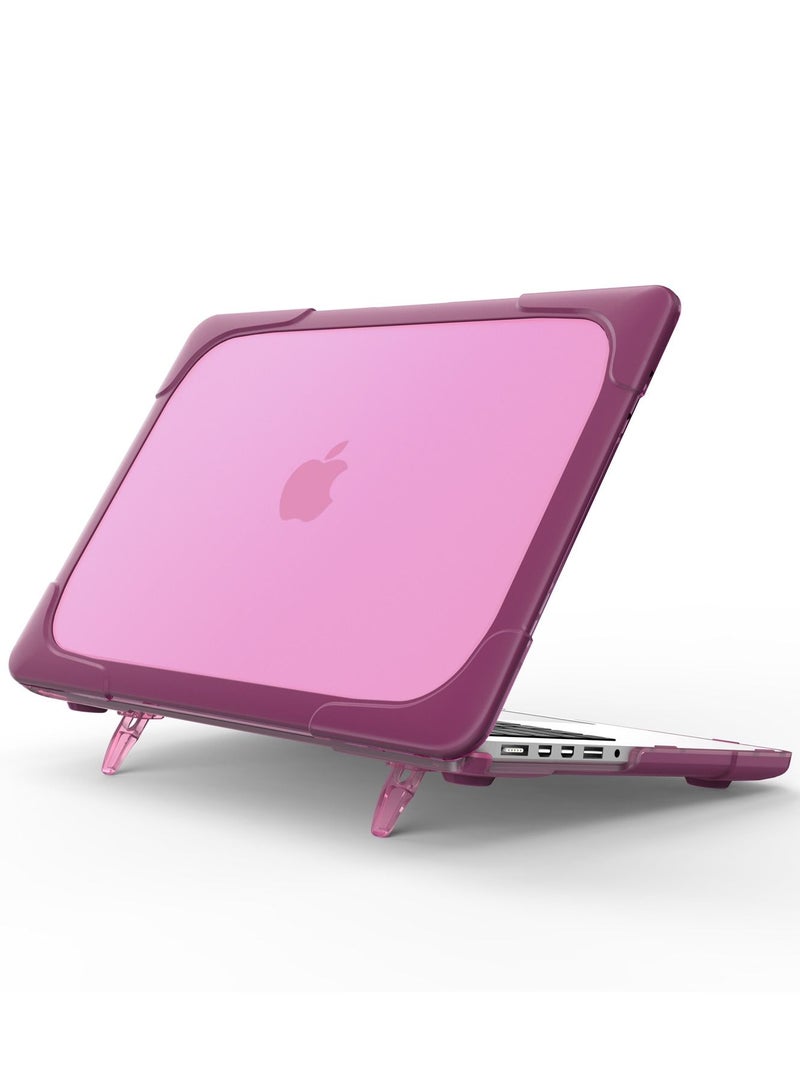 GULFLINK Hard Shell Case Cover With Kickstand Shockproof Function For MacBook Pro Retina (A1398) 15 Inch  - Image 4