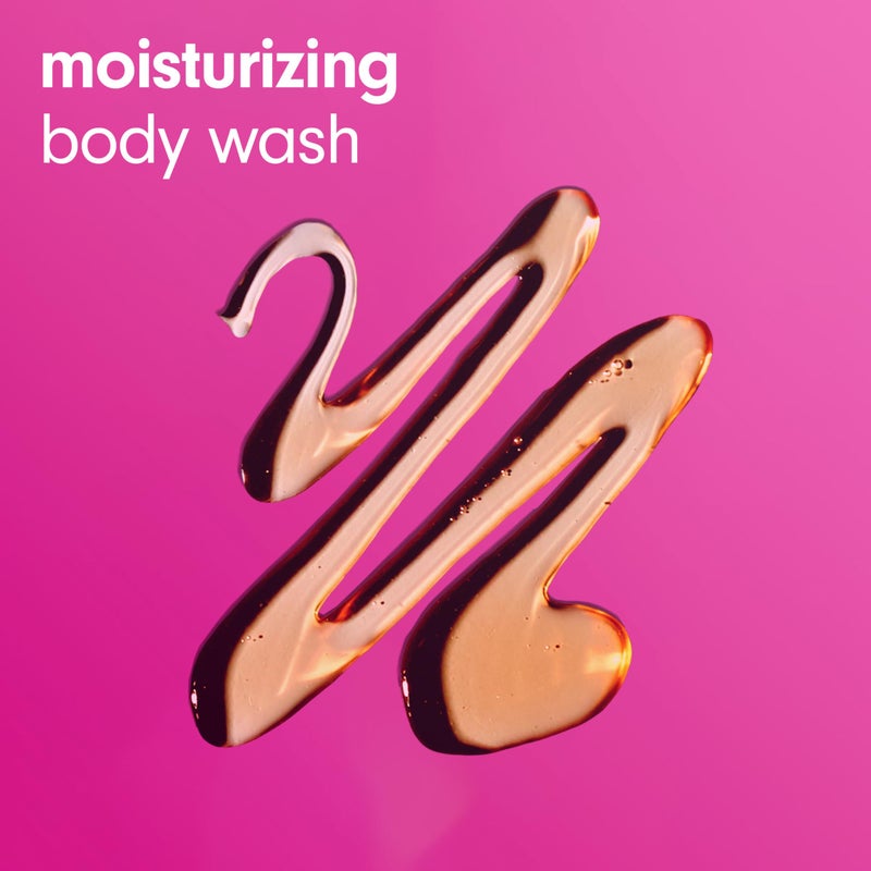 Softsoap Body Wash, Honeysuckle & Orange Burst Body Wash, 20 Ounce, 4 Pack - Image 4