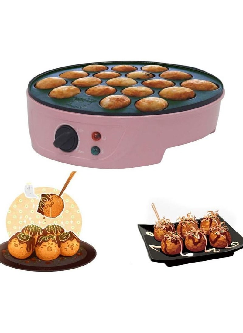 Takoyaki Maker Easy and Simple to Operate Home Electric Machine to Make Japanese Takoyaki Octopus Ball Pan 18 Slots