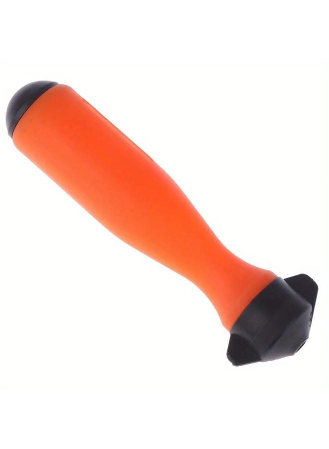 1pc Orange Nylon Saw Chain File Handle Reusable Quick Install Durable Plastic 5.12x0.79inch - Image 5