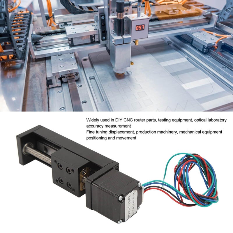 150mm High Precision Linear Motion Stage Table Mini Stable For Alloy Detection Device - Image 4